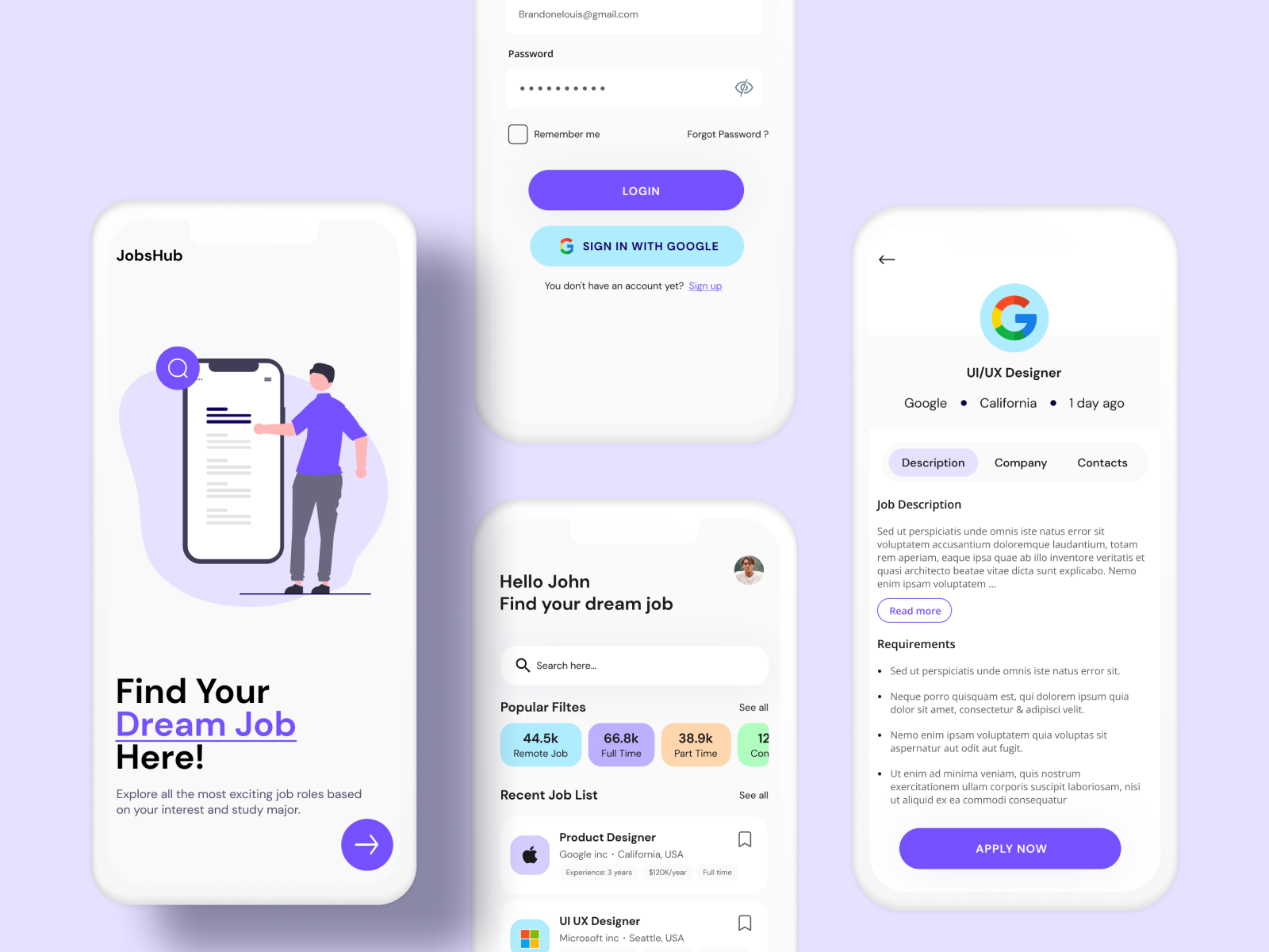jobshub project screen placeholder — replace with a real screenshot